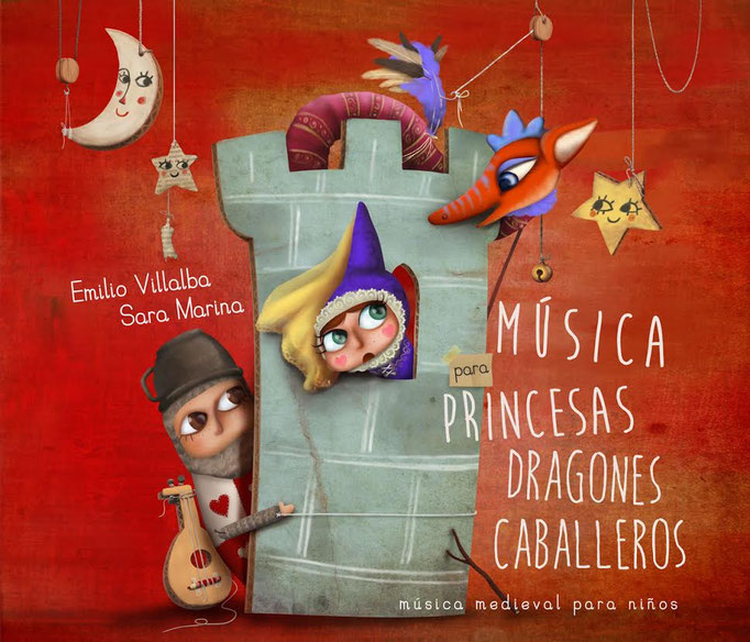 Música para Princesas, Dragones y Caballeros, música medieval para niños (2015)