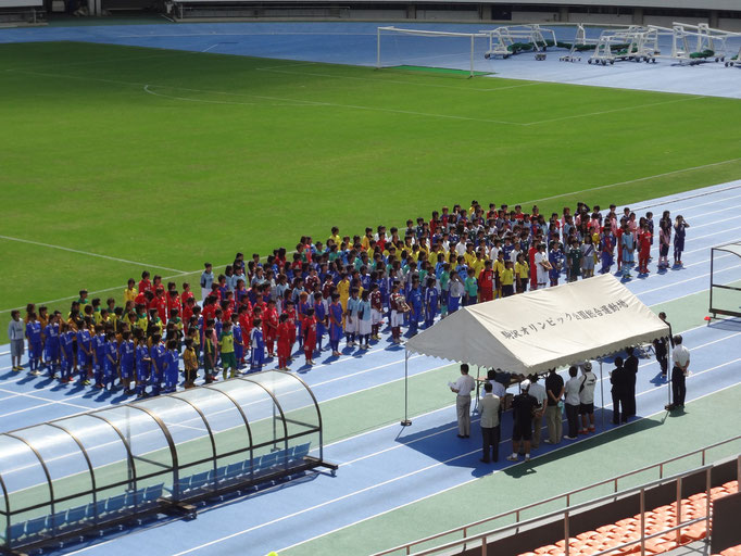 8月26日　関東女子サッカーリーグ開会式