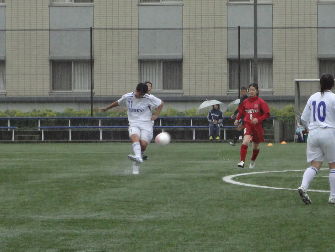 9月23日　関東女子サッカーリーグ⑤vs帝京大学