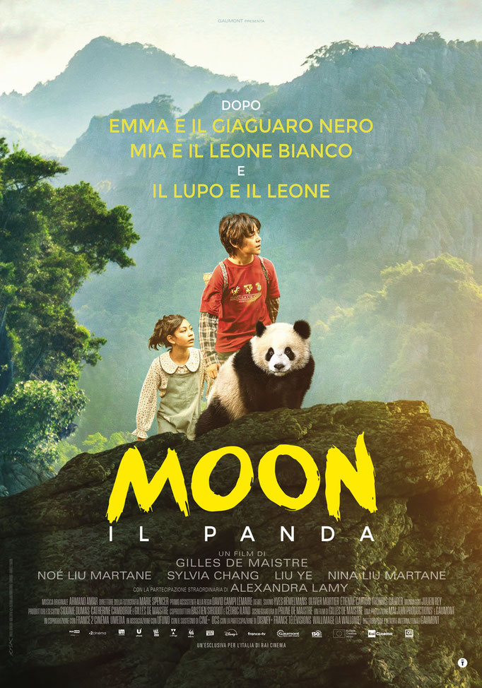 MOON IL PANDA  giovedì 24: ore 16:30 sabato 26: ore 16:30 – 18:30 domenica 27: ore 16:30 lunedì 28: ore 21:00 martedì 29, mercoledì 30: ore 18:30 sabato 3: ore 16:30 #MoonIlPanda