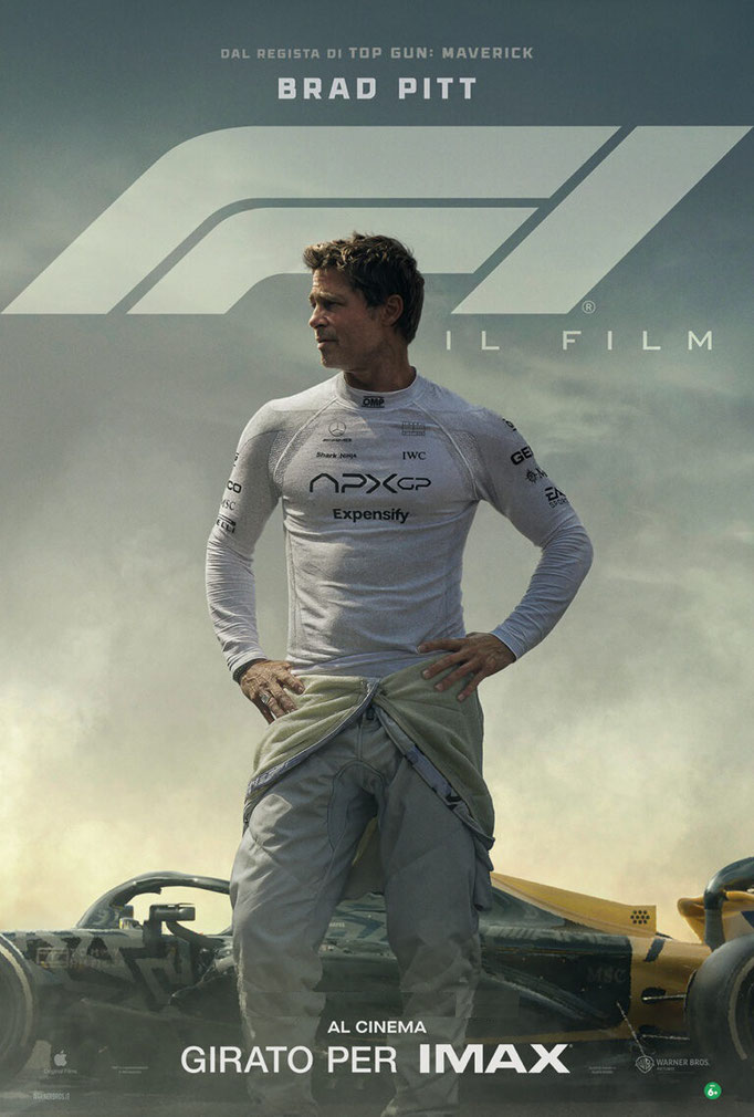 F1  Prima Nazionale giovedì 26, venerdì 27, sabato 28, domenica 29: ore 21:00 sabato 5, domenica 6: ore 18:20 #F1ilfilm