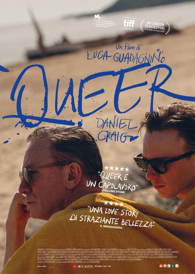 QUEER  lunedì 7, martedì 8, mercoledì 9: ore 21:00 #Queer