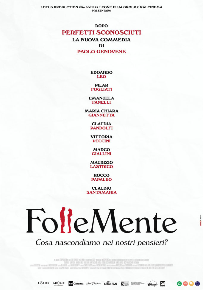 FOLLEMENTE  Prima Nazionale venerdì 21: ore 21:00 sabato 22: ore 16:30 - 21:00 domenica 23: ore 16:30 sabato 1, domenica 2: ore 18:30 sabato 8: ore 16:30 #Follemente