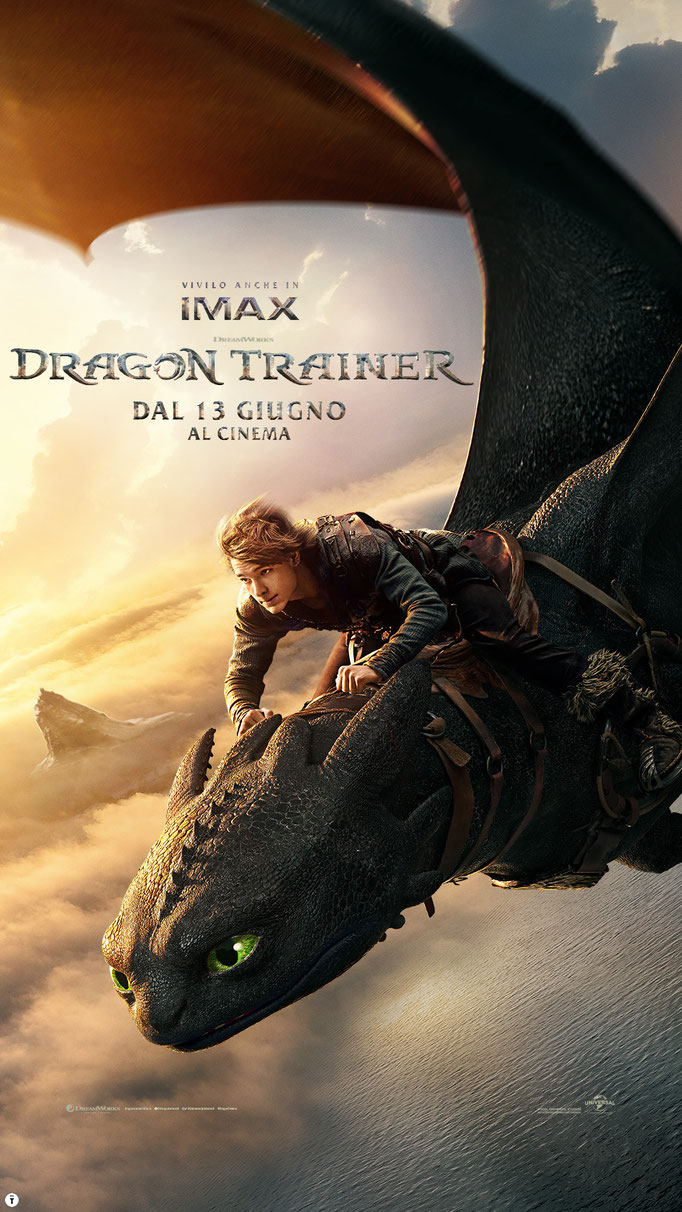 DRAGON TRAINER  venerdì 13, sabato 14, domenica 15: ore 21:00 lunedì 16, martedì 17, mercoledì 18, sabato 21, domenica 22: ore 18:30 #DragonTrainer