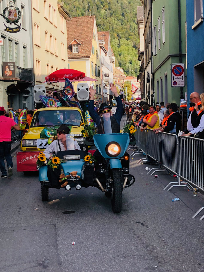 Schlagerparade Chur 2019 - Crestas Biker FrÃ¼nda (Motorradverein)