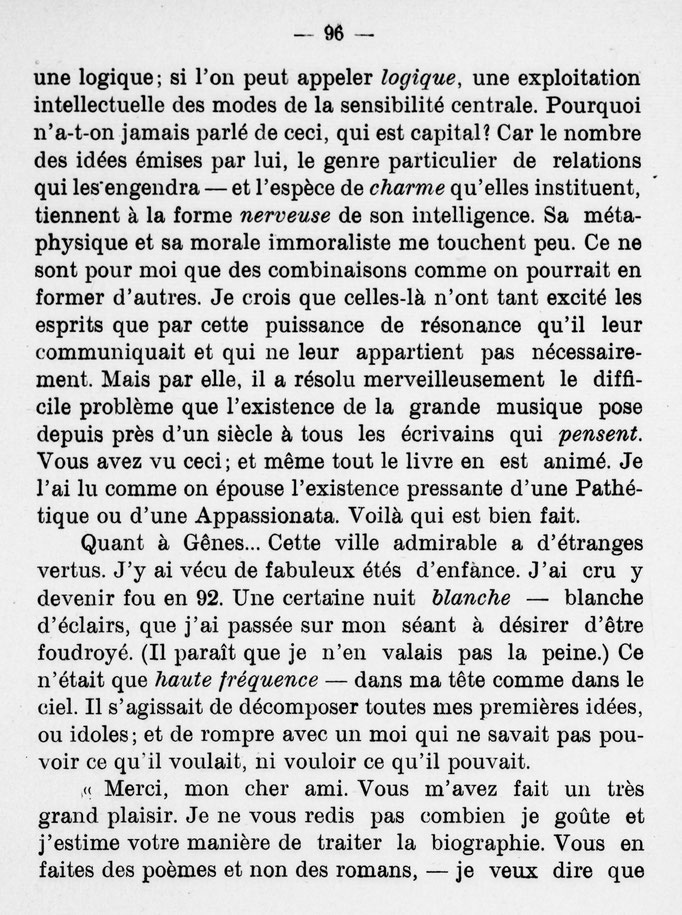 Paul Valéry et Nietzsche