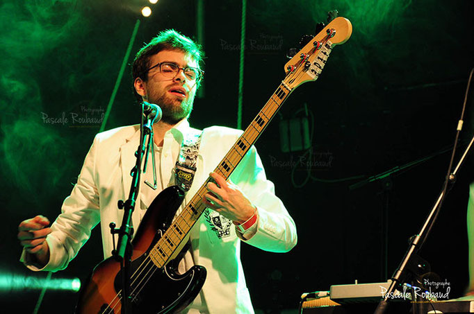Photo de concert APpAT Nice le bassiste jouant de son instrument