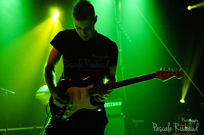 Secretchiefs3 le bassiste joue de la guitare ambiance intimiste