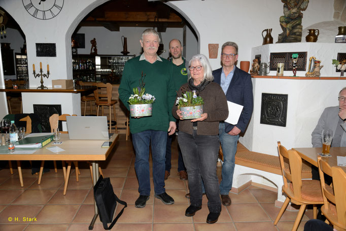Dank an T. Jelinek und A.Borchert Loistl für die Verköstigung - A. Borchert Loistl nicht auf dem Foto