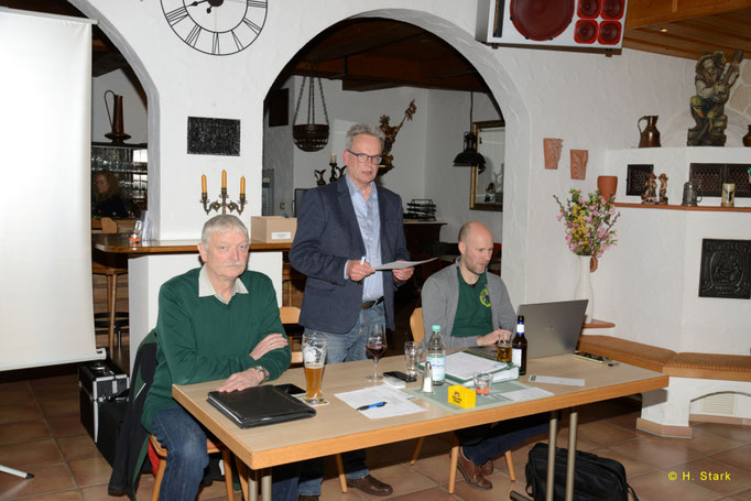 Begrüßung durch Vorstansprecher Andreas Jelinek