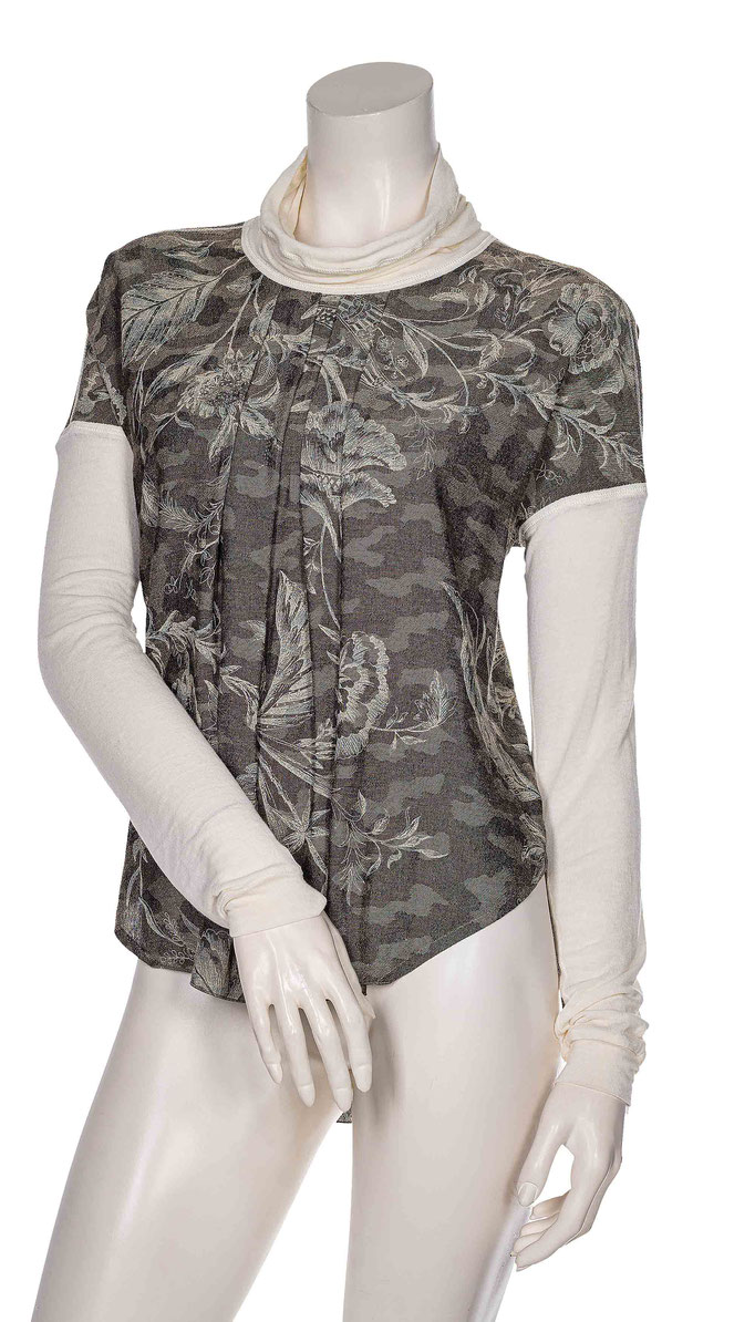 232-29 Shirt flower