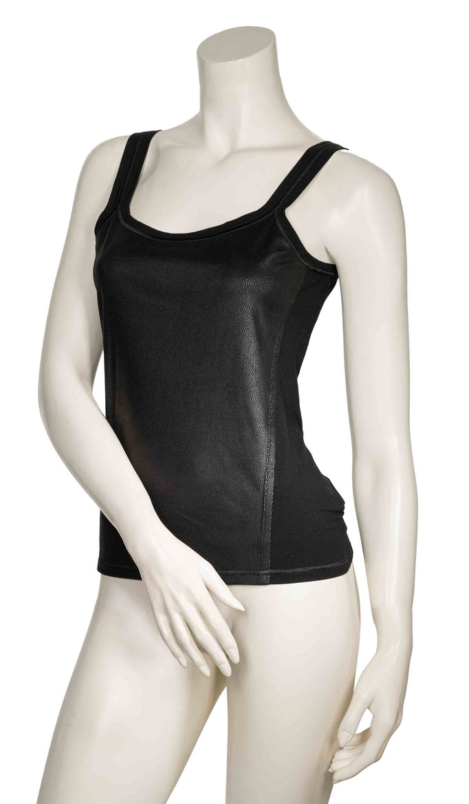 2034-201 Tanktop leather