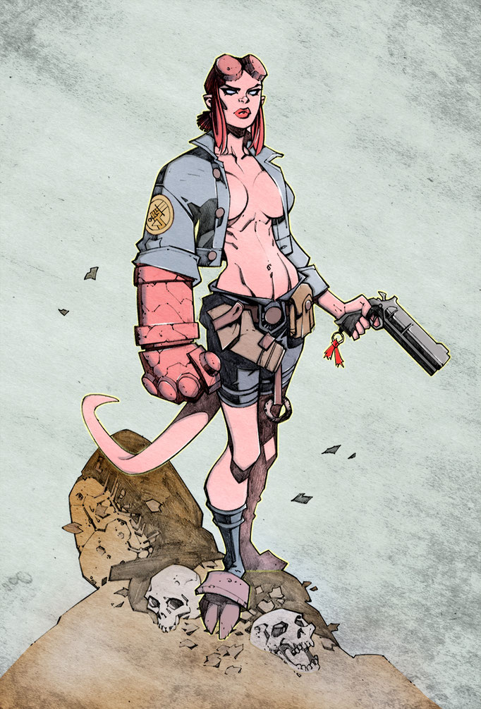 Hellgirl De Randy Green