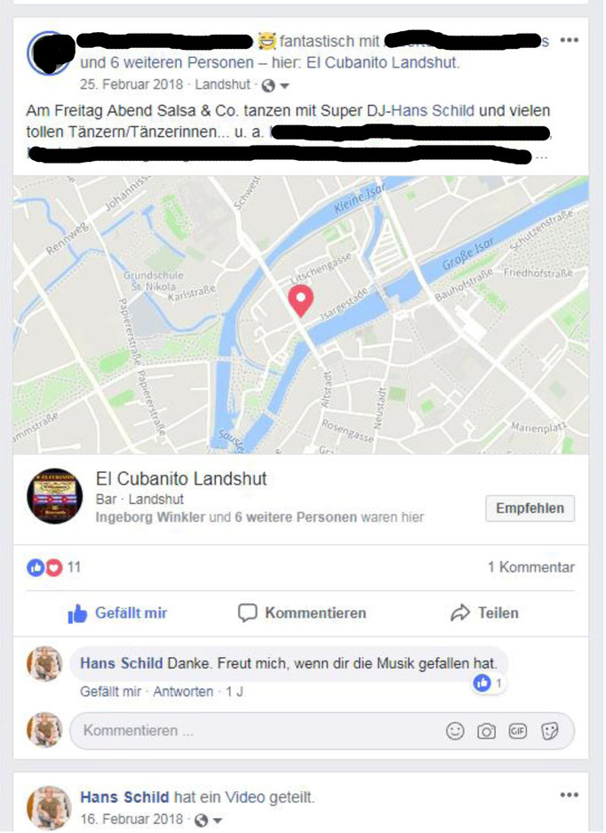 Party im Cubanito in Landshut