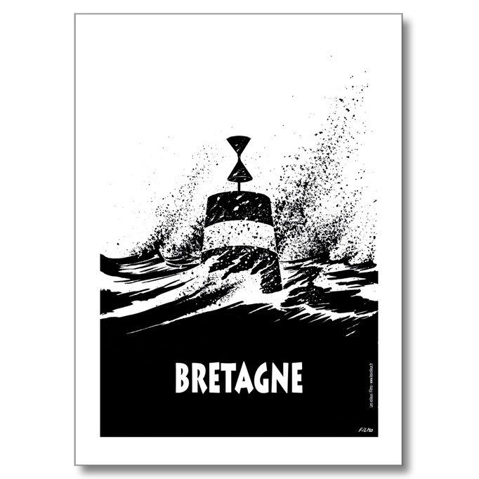 Gwenn ha du - Balise Kornôg