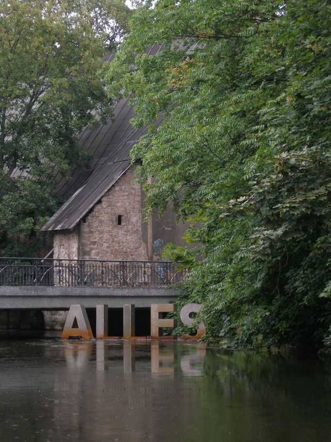 Alles im Fluss, Stahl, 2007 