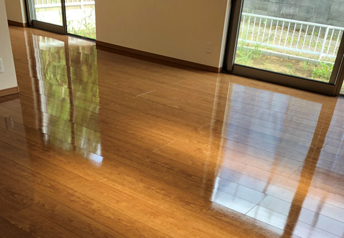 UVフロアコーティング台東区