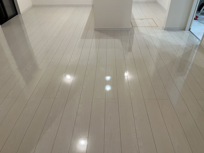 UVフロアコーティング杉並区