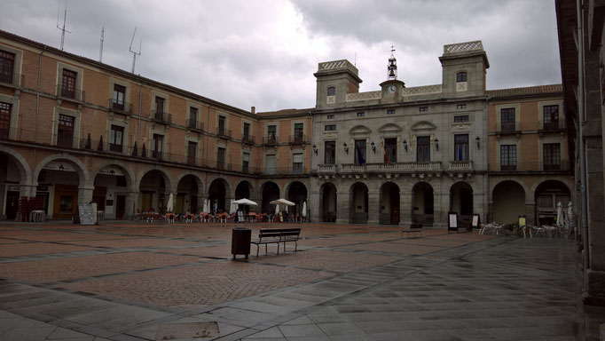 Avila bei Regen