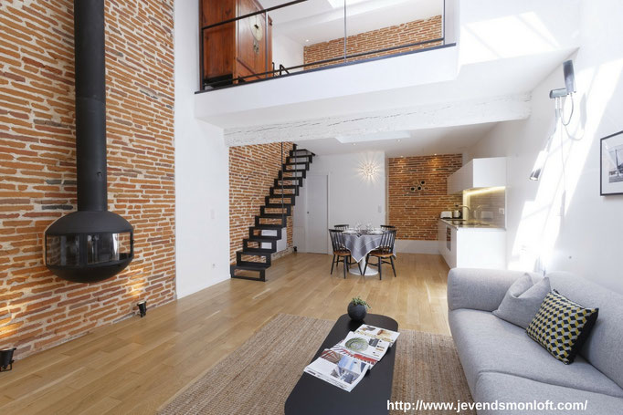 A vendre appartement Loft Duplex Carmes Dalbade Toulouse