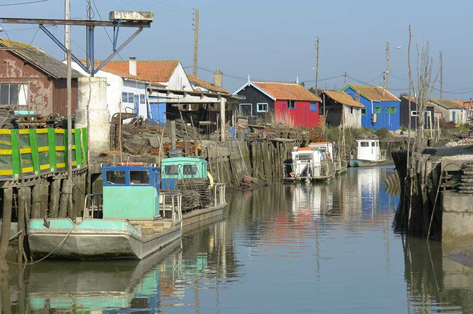Chenal de la Baudissière, île d'Oléron