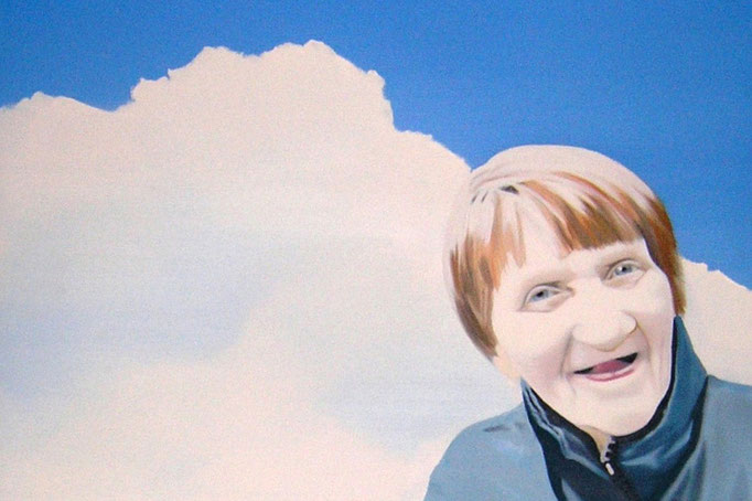 in den Wolken, 2006, Oil on Canvas, 40 x 60 cm