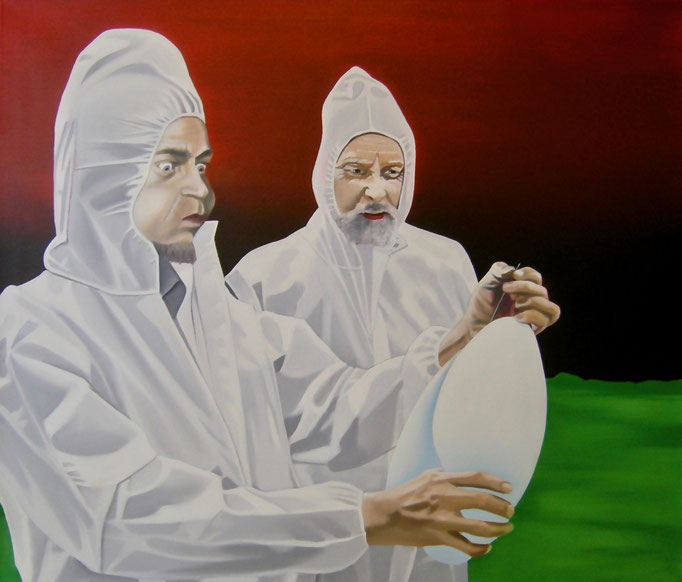 Atem, 2007, Oil on Canvas, 80 x 95 cm