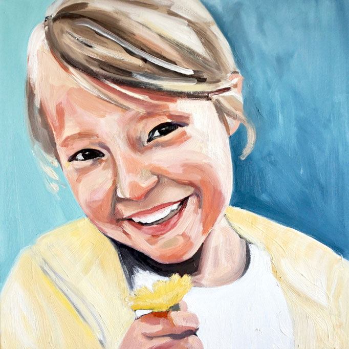 Christina Blaas Oilportrait Commissioned Work 2023
