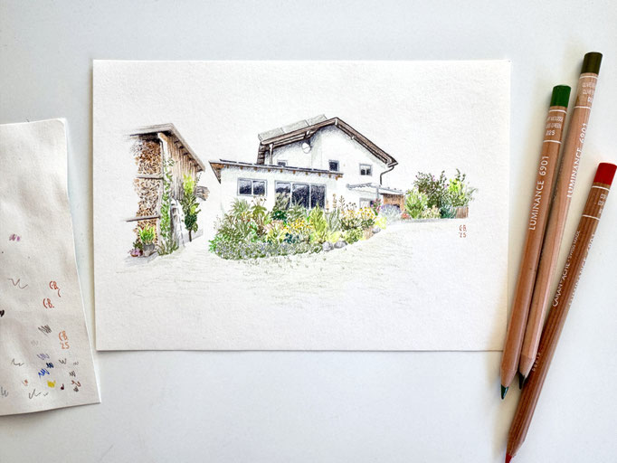 Christina Blaas Dahoam Colored Pencil 2025