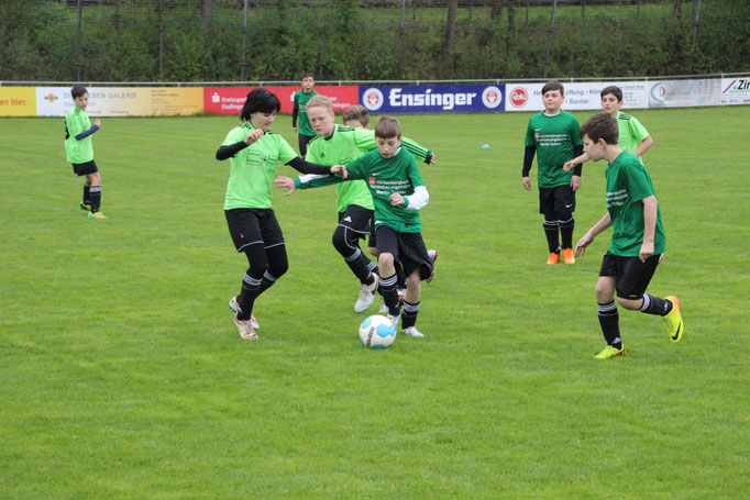 Die Fussballjugend der SG Eintracht Sirnau