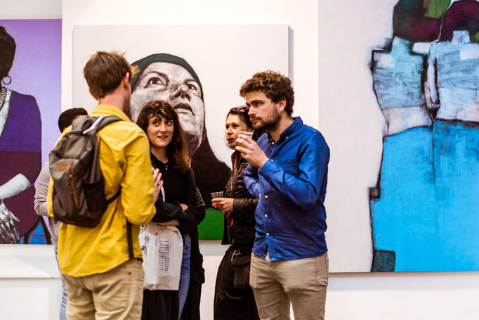 Inauguration, Solo show, Artevistas Gallery, Barcelona, Spain, 06 2019. Foto by © @delphinegidoinphotography