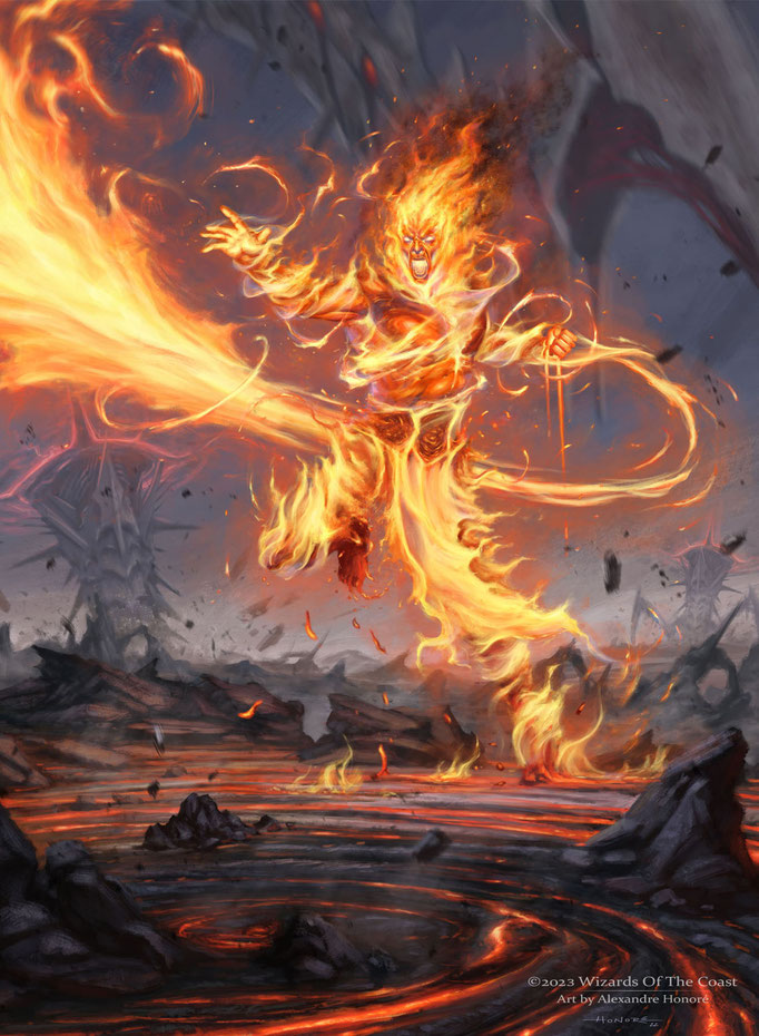 Elemental Token  | ©2023 Wizards Of The Coast™  - March Of The Machine