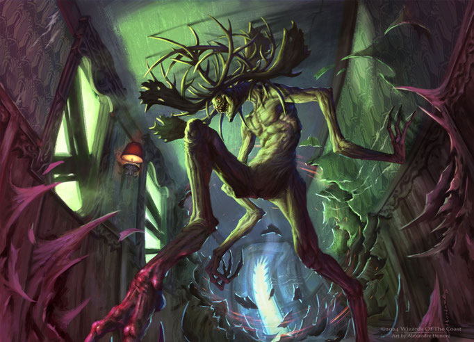 Ancient Cellarspawn | ©2024 Wizards Of The Coast™  - Duskmourn : House of Horror