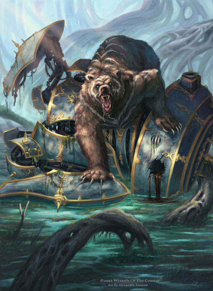 Bear Token  | ©2022 Wizards Of The Coast LLC- The Brothers's War 