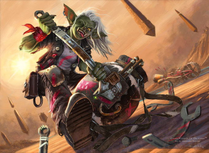 GreaseWrench Goblin | ©2025 Wizards Of The Coast™  - Aetherdrift 