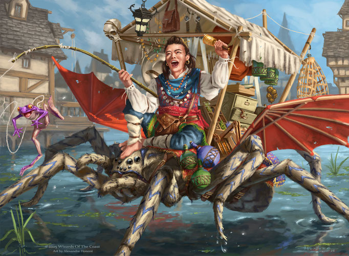 Cirina Bargainspinner | ©2025 Wizards Of The Coast™ - Through the Omenpath