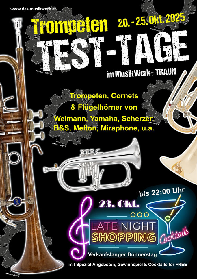 Trompeten - Test-Tage