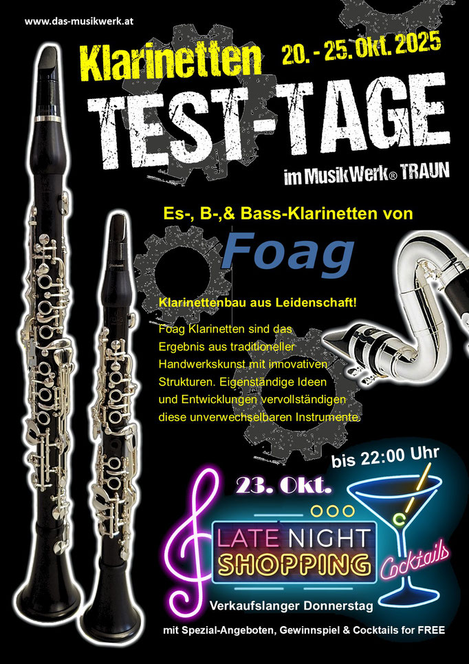 Klarinetten Test-Tage