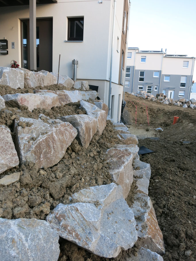 Außenarbeiten - Unser Weg zum Haus