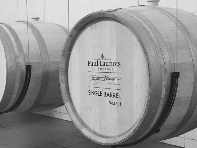 "Single Barrel" champagne first edition in 2016 | Champagne Launois Paul @ Le-Mesnil-sur-Oger - Côte des Blancs (proche Épernay)