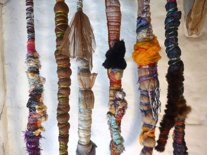 TOTOUS sculpture textile Caroline Delannoy 120cm