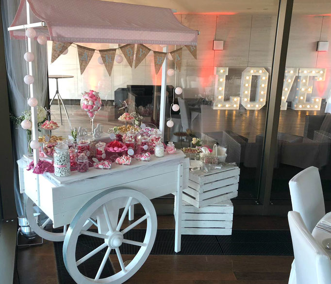 Candy Marktwagen Candy Cart mieten Bremen