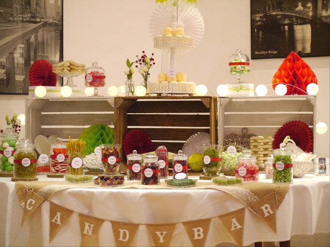Hölzerne Hochzeit Candy Bar Bremen