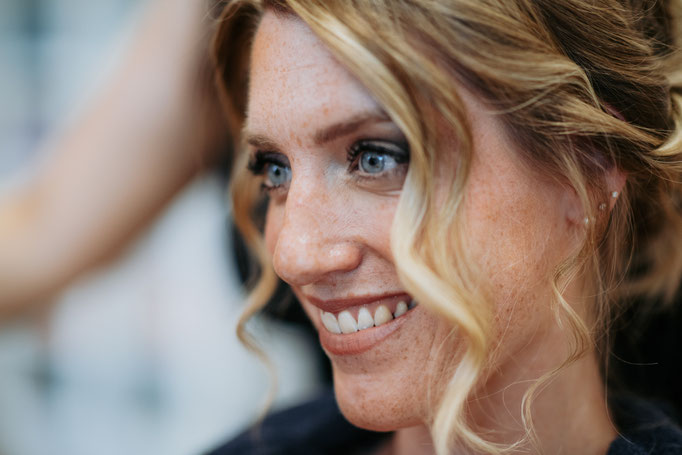 Maquillage mariée Salon Beauté Cachée by Stéphanie La Ravoire