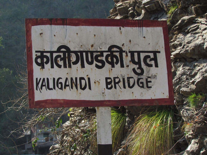 Kaligandi Brücke