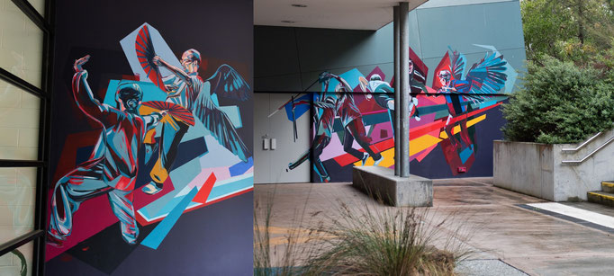 IMMIGRATION 2019 Mural at Rowville Community Centre