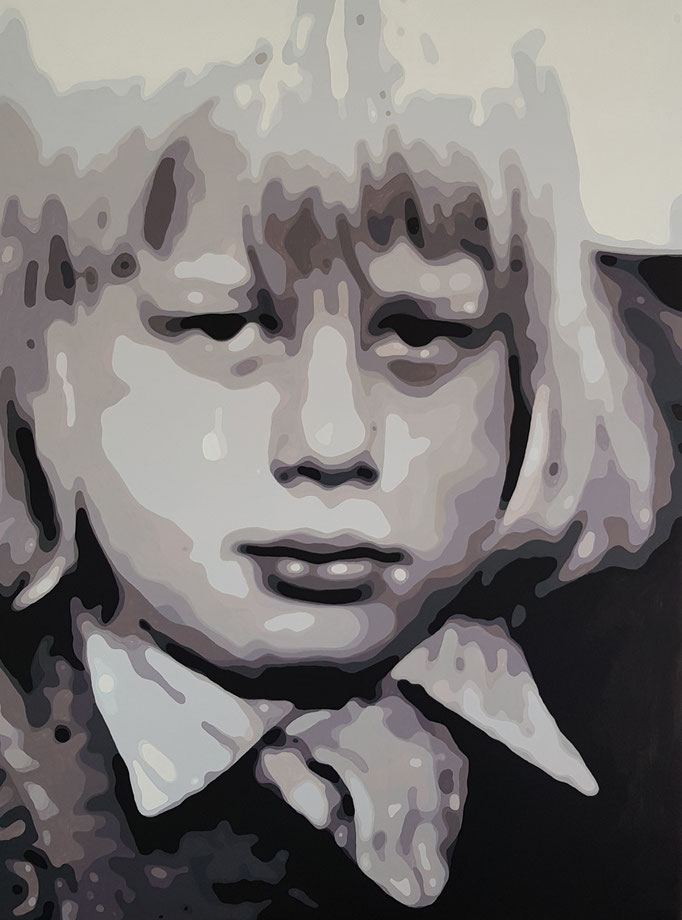 "Little Boy 2 (Boris)", 2021, Acryl auf Leinwand, 160x120 cm