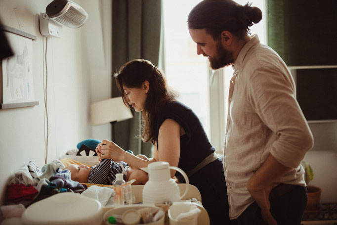 Familienshooting zu Hause