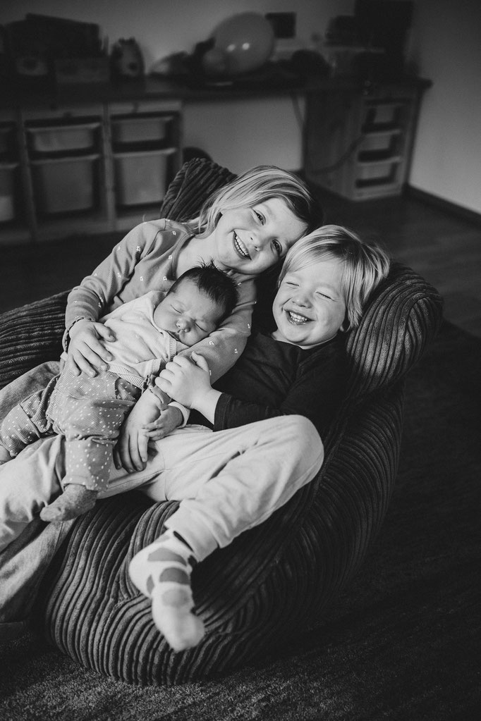 Babyhomeshooting Geschwister