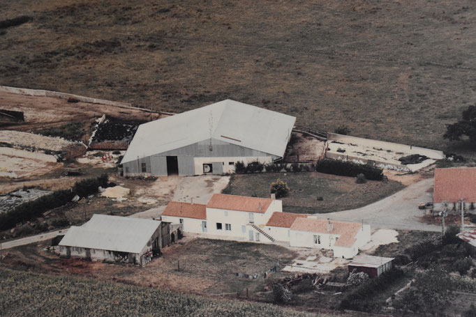 La ferme de la Belletière, en 1982.